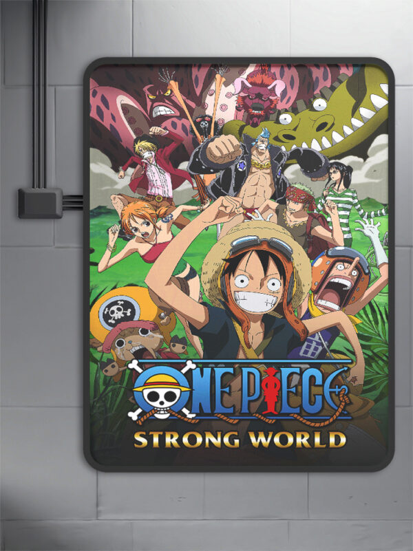 One Piece- Strong World (2009) anime Poster