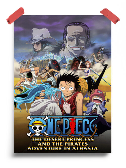 One Piece- The Desert Princess and the Pirates- Adventure in Alabasta (2007) anime Poster