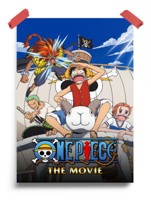 One Piece- The Movie (2000) anime Poster