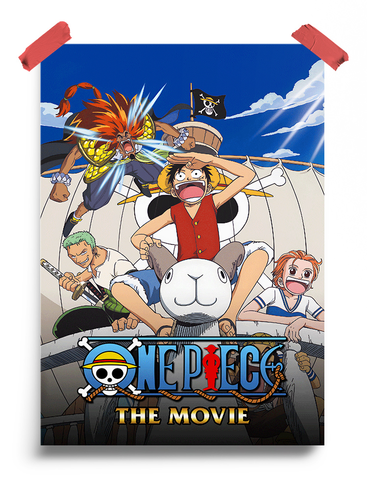 One Piece- The Movie (2000) anime Poster