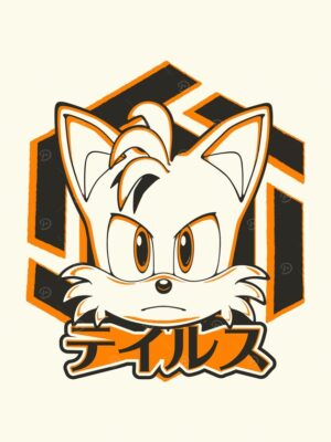 Orange Tails Poster