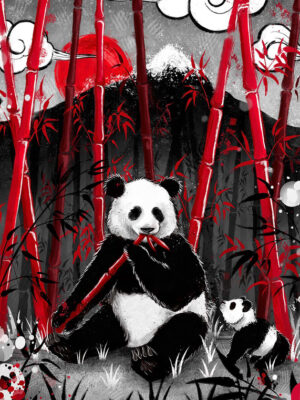 Panda Lunch Poster