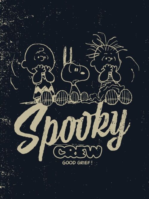 Peanuts Spooky Crew Peanuts Poster