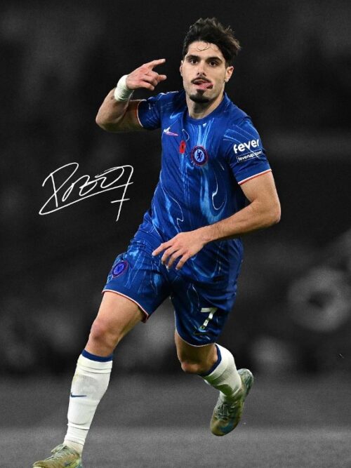 Pedro Neto Soccer Poster