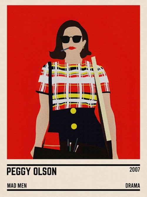 Peggy Olson Mad Men Poster
