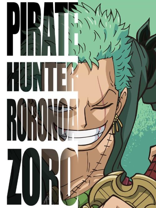 Pirate Hunter Roronoa Zoro One Piece Poster