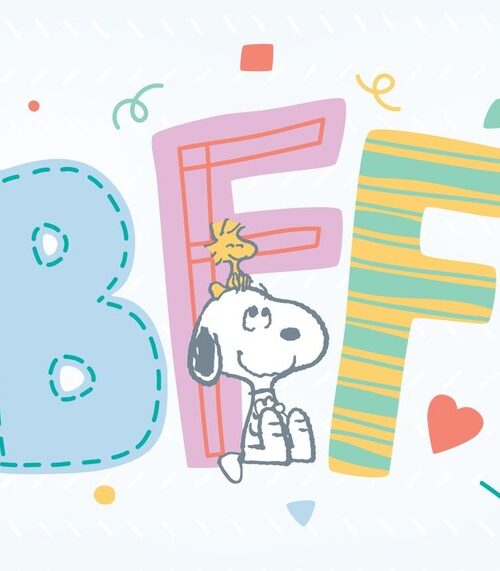Playtime BFF Peanuts Poster