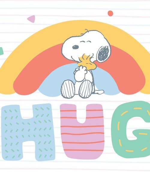 Playtime Hug Peanuts Poster