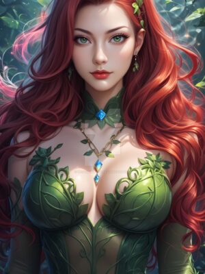 Poison Ivy DC Comics Poster