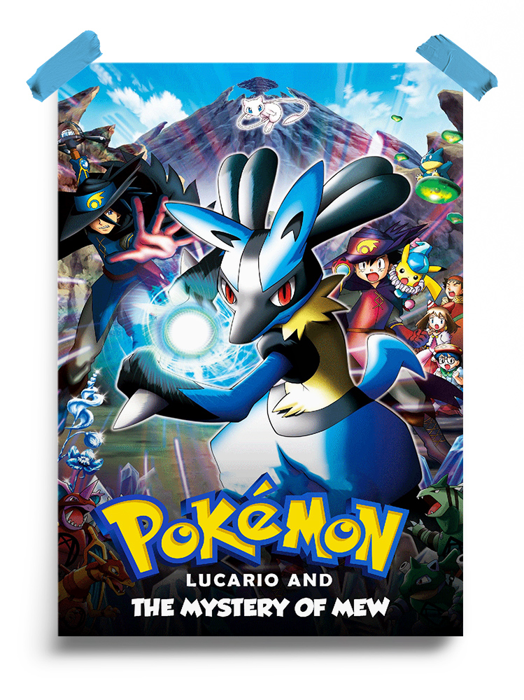 Pokemon- Lucario and the Mystery of Mew (2005) Poster