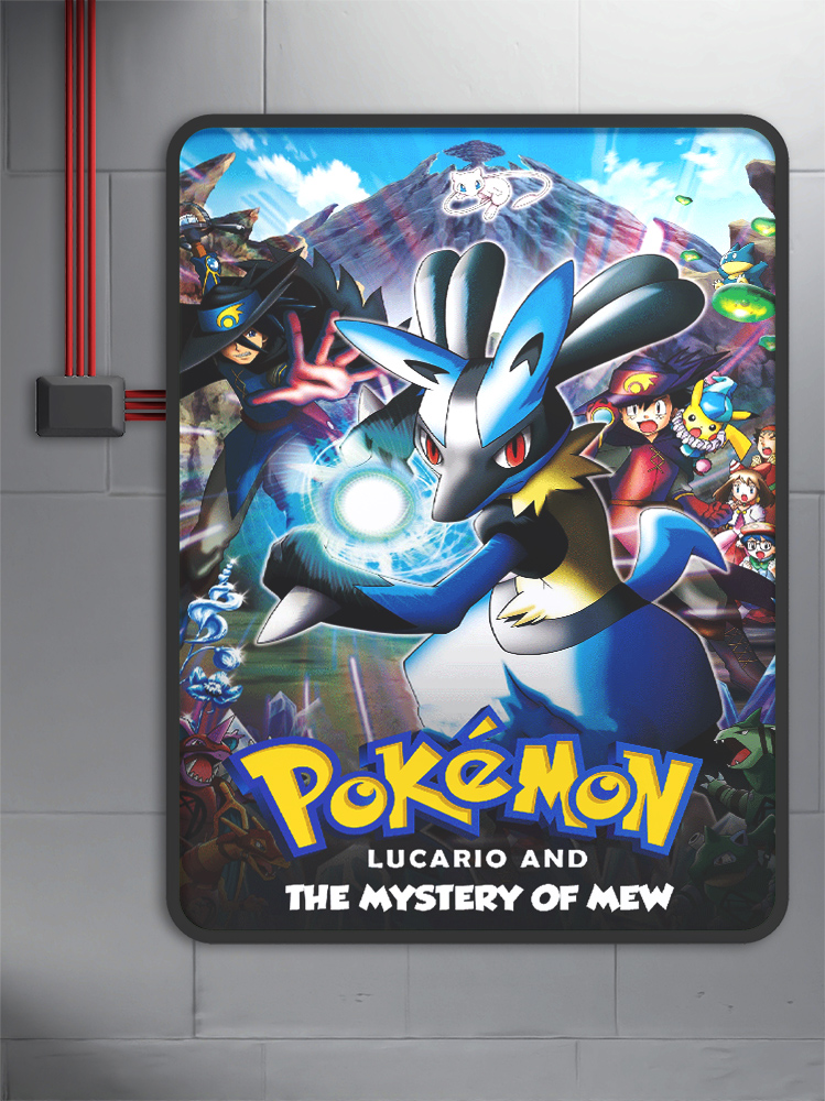 Pokemon- Lucario and the Mystery of Mew (2005) Poster