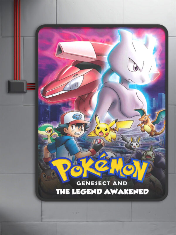 Pokemon the Movie- Genesect and the Legend Awakened (2013) Poster