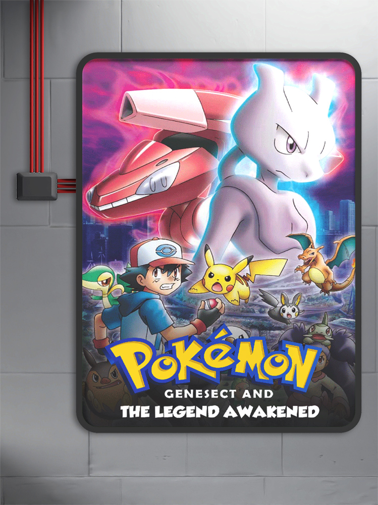 Pokemon the Movie- Genesect and the Legend Awakened (2013) Poster