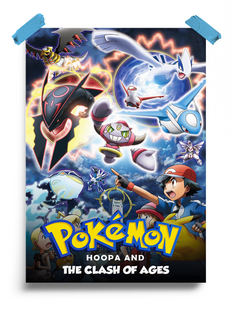 Pokemon the Movie- Hoopa and the Clash of Ages (2015) Poster