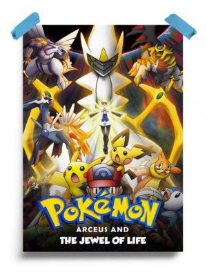 Pokemon- Arceus and the Jewel of Life (2009) Poster