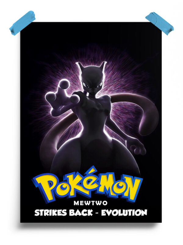 Pokemon the Movie- Mewtwo Strikes Back - Evolution (2019) Poster
