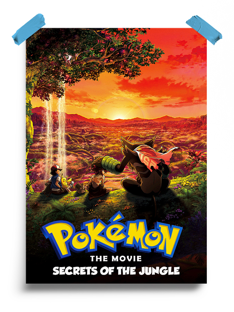 Pokemon the Movie- Secrets of the Jungle (2020) Poster
