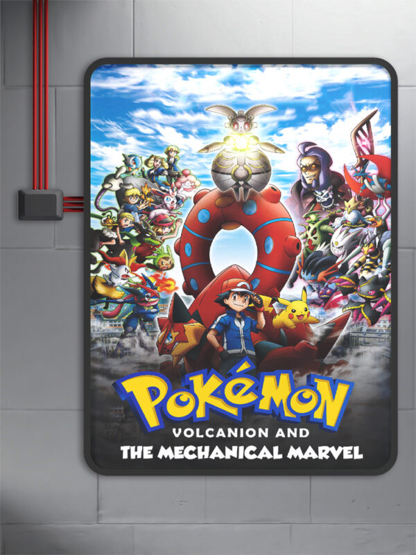 Pokemon the Movie- Volcanion and the Mechanical Marvel (2016) Poster
