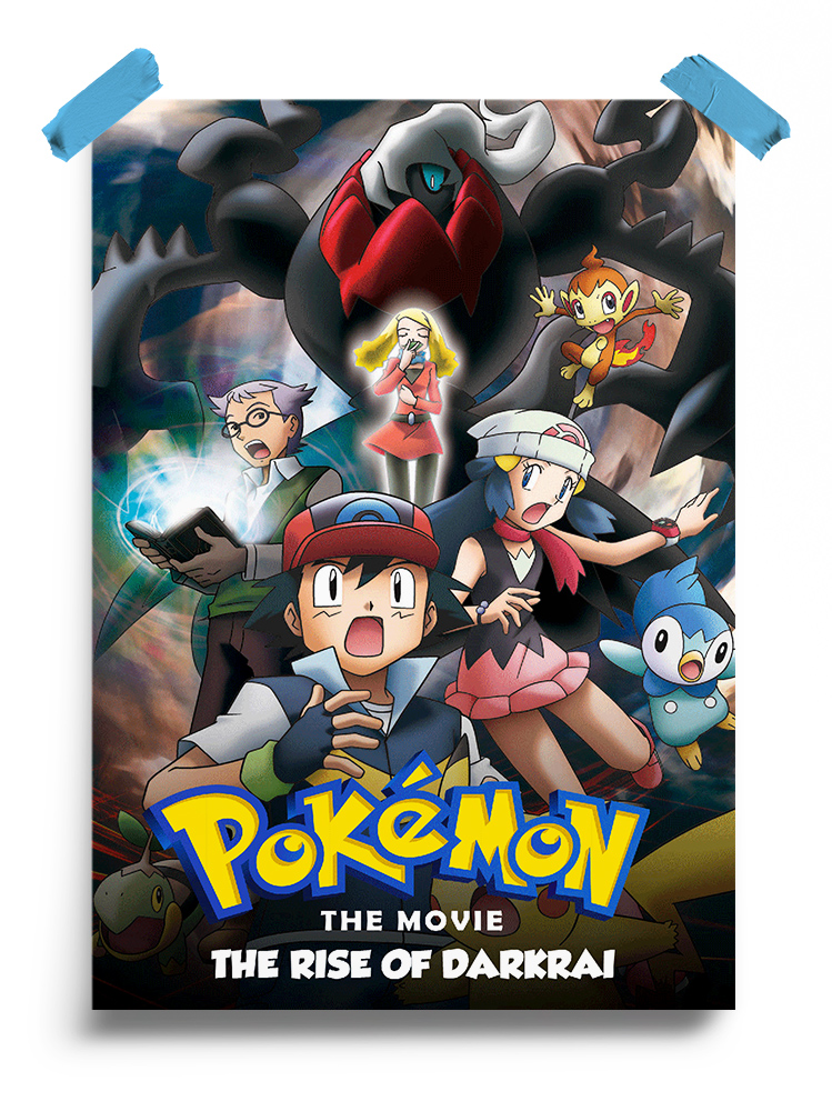 Pokemon- The Rise of Darkrai (2007) Poster