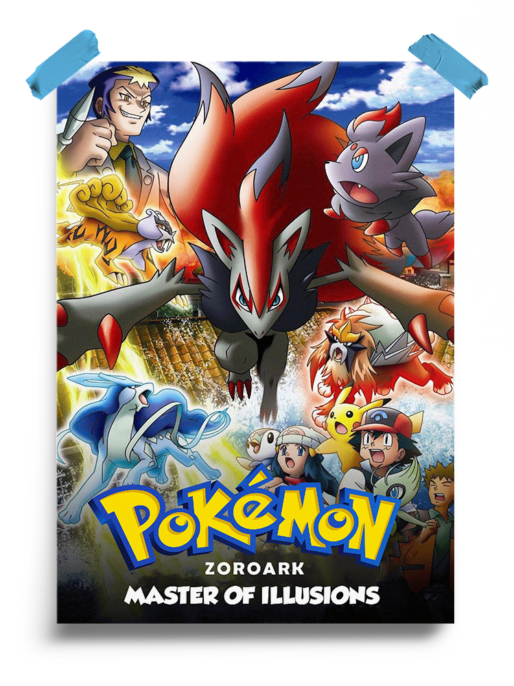 Pokemon- Zoroark - Master of Illusions (2010) Poster