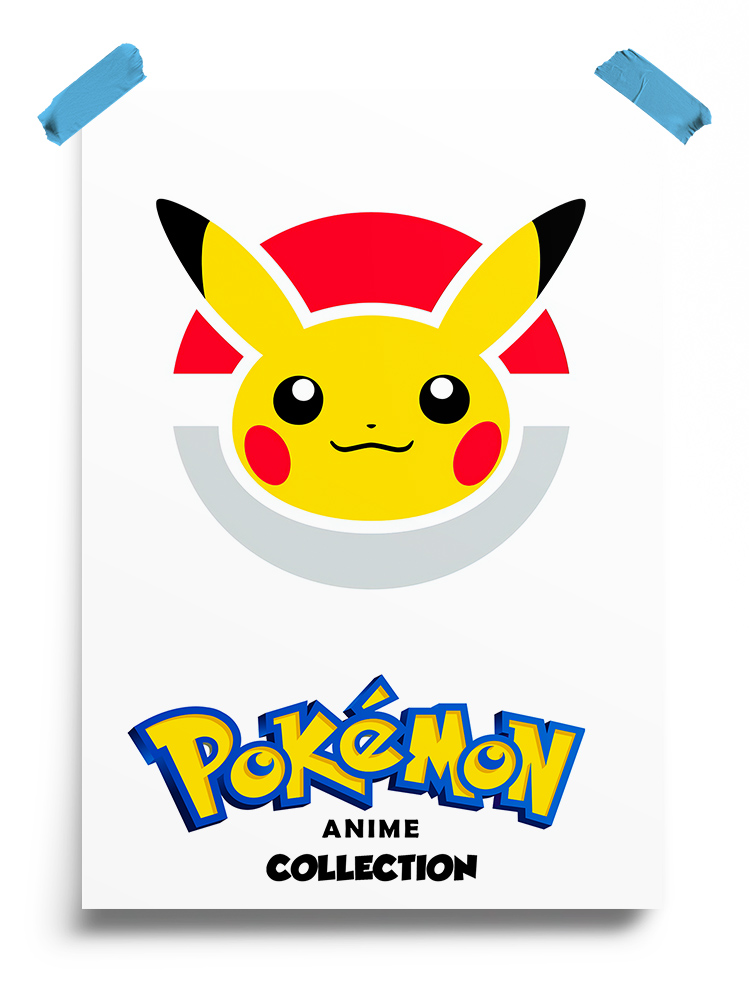 Pokemon anime Collection Poster