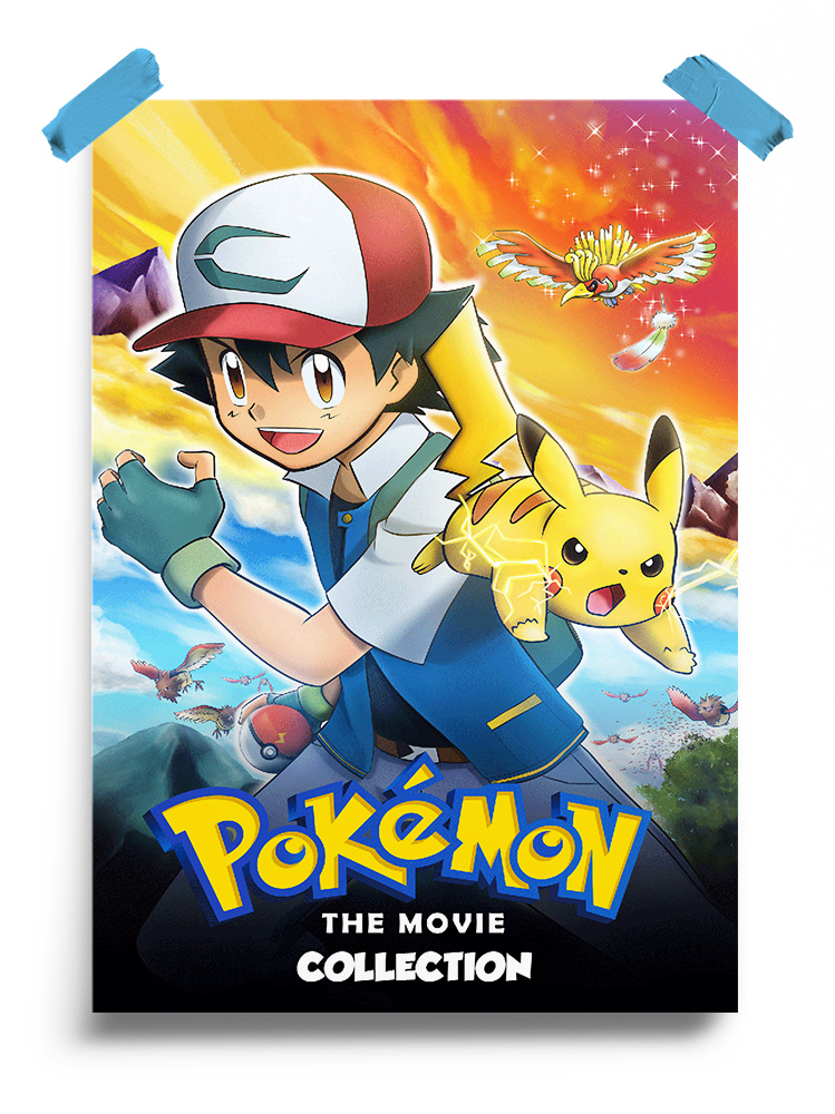 Pokemon the movie Collection Poster
