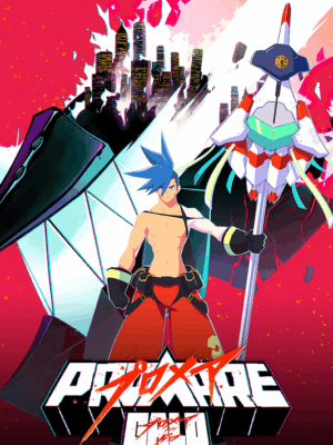 Promare Side Galo Poster