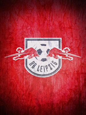 RB Leipzig Logo Football Poster