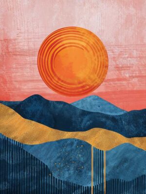 Radiant Dusk Poster
