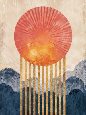 Radiant Sunbeam Poster