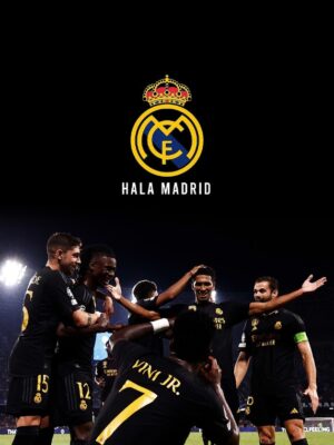 Real Madrid Celebration Soccer Poster