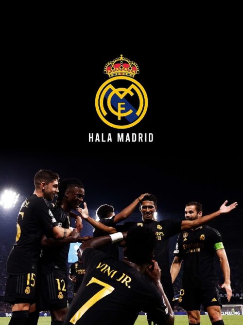 Real Madrid Celebration Soccer Poster