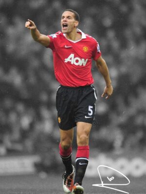 Rio Ferdinand Soccer Poster