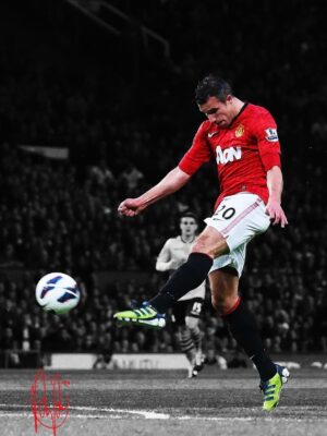 Robin Van Persie Soccer Poster