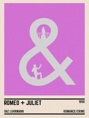 Romeo And Juliet Minimal Poster