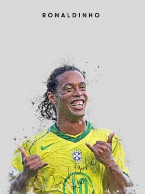 Ronaldinho Soccer Poster