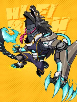 Roquefort HiFi Rush Gaming Poster