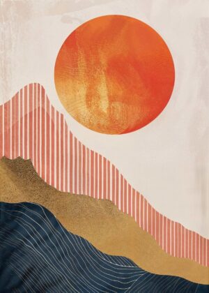 Rustic Orbit Poster