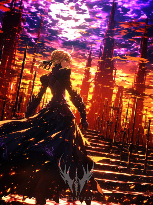 Saber Fate Poster