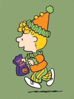 Sally Halloween Costume Peanuts Poster