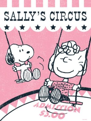 Sallys Circus Peanuts Poster