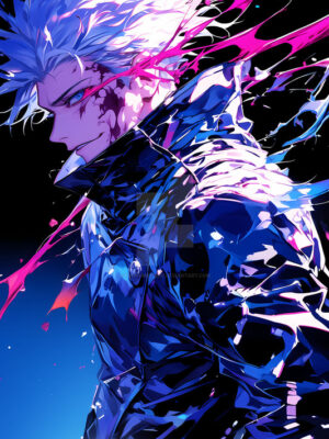 Satoru Gojo Jujutsu Kaisen Poster