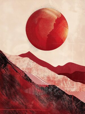 Scarlet Mountains Poster