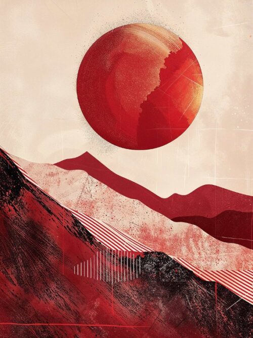 Scarlet Mountains Poster