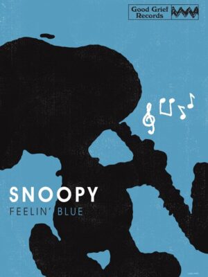 Snoopy Feeling Blue Peanuts Poster