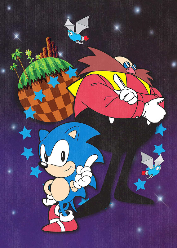 Sonic Dr. Eggman Poster