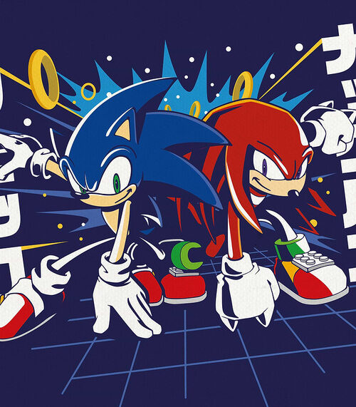 Sonic Knuckles Poster