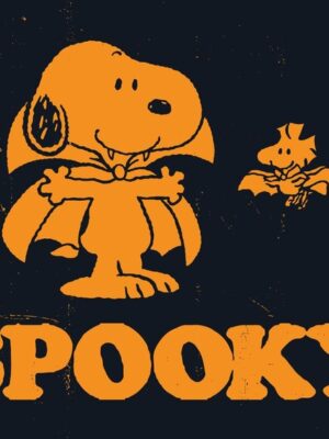 Spooky Snoopy Peanuts Poster