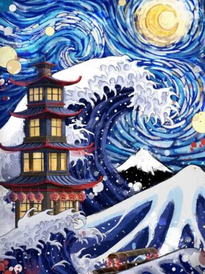 Stary Wave Poster