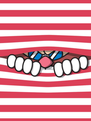 Stripes Dr Eggman Poster